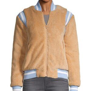 American Stitch Faux Fur Bomber Jacket